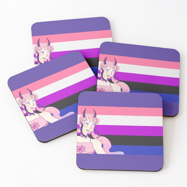 Item preview, VOCALOID MEIKA Hime Genderfluid Flag  designed and sold by Holli Anderson.