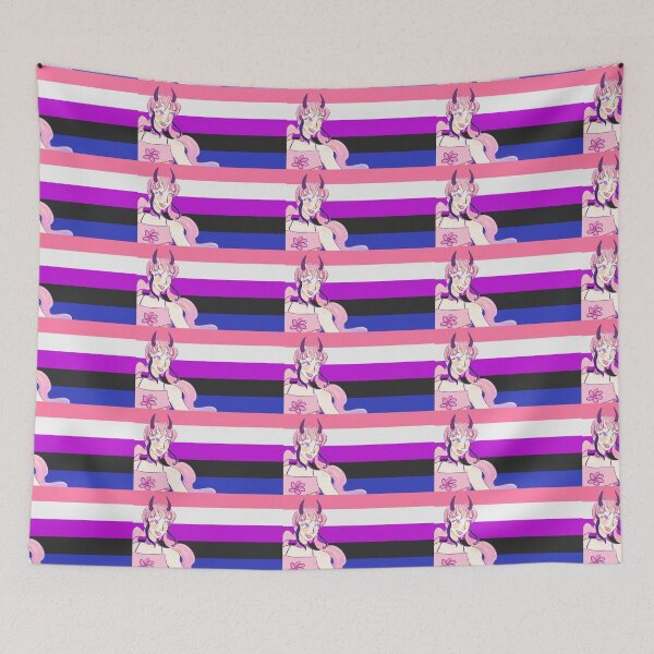 Item preview, VOCALOID MEIKA Hime Genderfluid Flag  designed and sold by Holli Anderson.