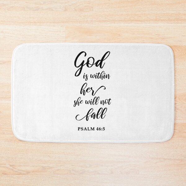Item preview, Christian Quote Psalm 46:5 designed and sold by Fran Fryberg.