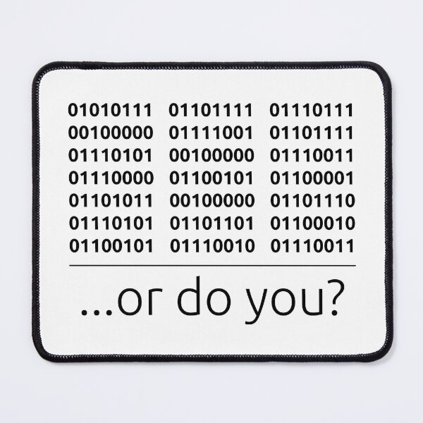 Item preview, Encrypted binary message designed and sold by BeepBoopDesigns.