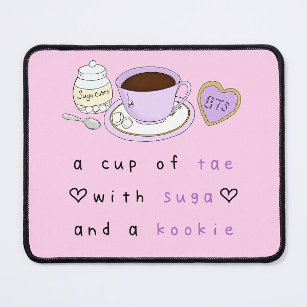 Item preview, BTS Cup of Tae with Suga and Kookie designed and sold by Toshi and Co..