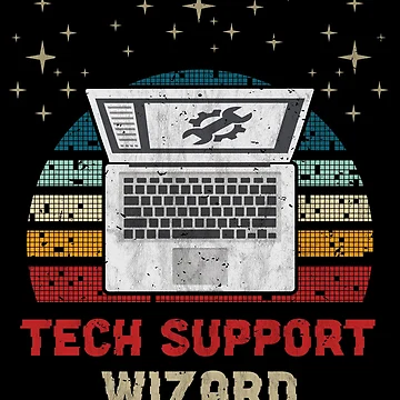 Artwork thumbnail, Computer Tech Support Retro by SphereZones