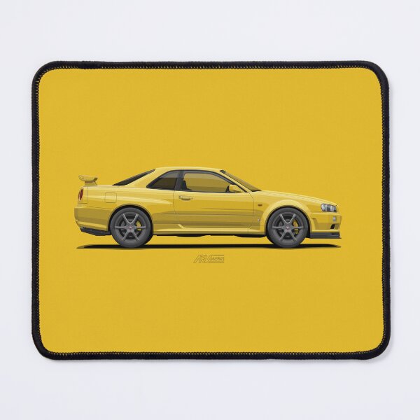 Item preview, Skyline GTR R34 Yellow designed and sold by ARVwerks.
