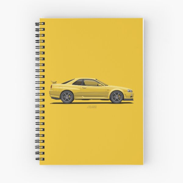 Item preview, Skyline GTR R34 Yellow designed and sold by ARVwerks.