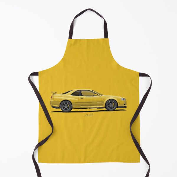 Item preview, Skyline GTR R34 Yellow designed and sold by ARVwerks.