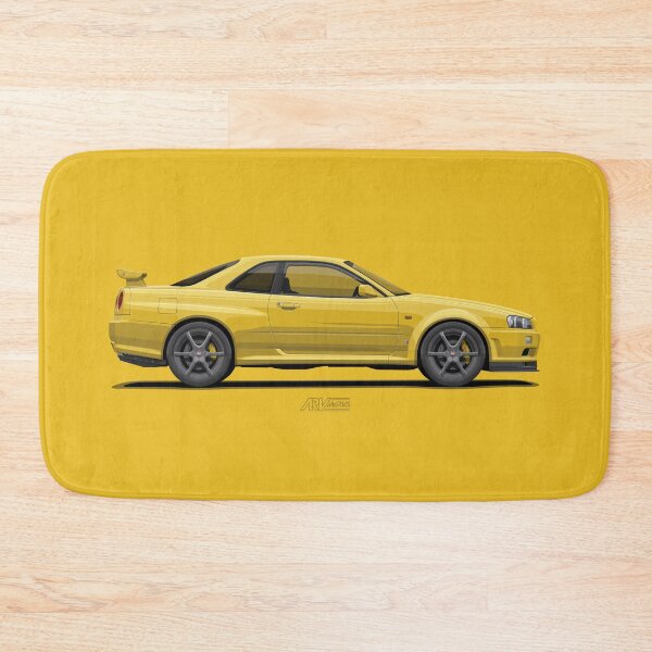 Item preview, Skyline GTR R34 Yellow designed and sold by ARVwerks.