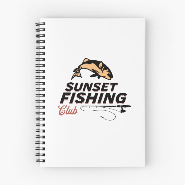 Item preview, Club de pesca al atardecer designed and sold by EPrinto.