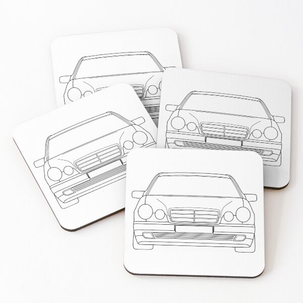 Item preview, Mercedes W210 black lines designed and sold by EdimDesign.