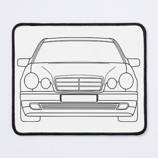 Item preview, Mercedes W210 black lines designed and sold by EdimDesign.