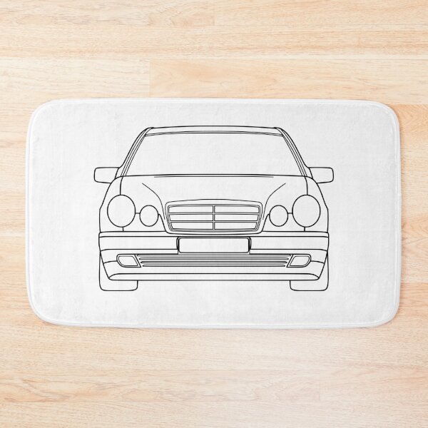 Item preview, Mercedes W210 black lines designed and sold by EdimDesign.