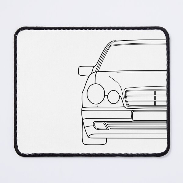 Item preview, Mercedes W210 black lines designed and sold by EdimDesign.