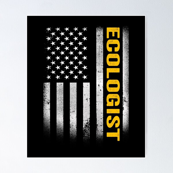 Item preview, ecologist Dad American Flag, Vintage USA ecologist American Flag, ecologist Dad Mens Womens Girls Christmas Fathers Day Gift designed and sold by xlnv.
