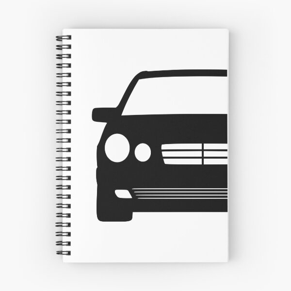 Item preview, Mercedes W210 black silhouette designed and sold by EdimDesign.