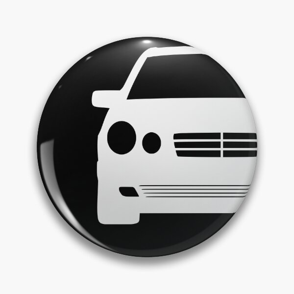 Item preview, Mercedes W210 white silhouette designed and sold by EdimDesign.