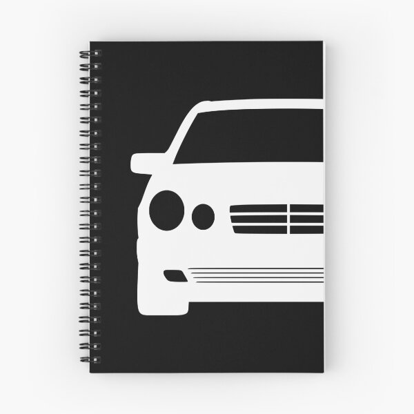 Item preview, Mercedes W210 white silhouette designed and sold by EdimDesign.