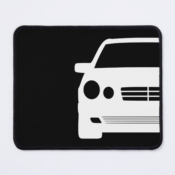 Item preview, Mercedes W210 white silhouette designed and sold by EdimDesign.