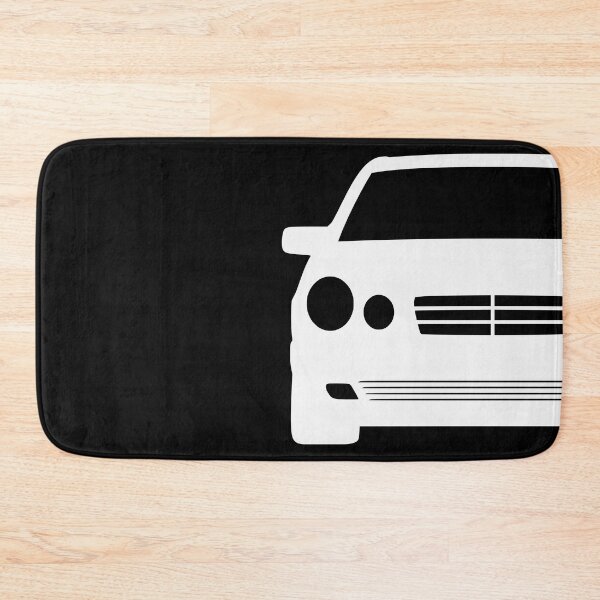 Item preview, Mercedes W210 white silhouette designed and sold by EdimDesign.