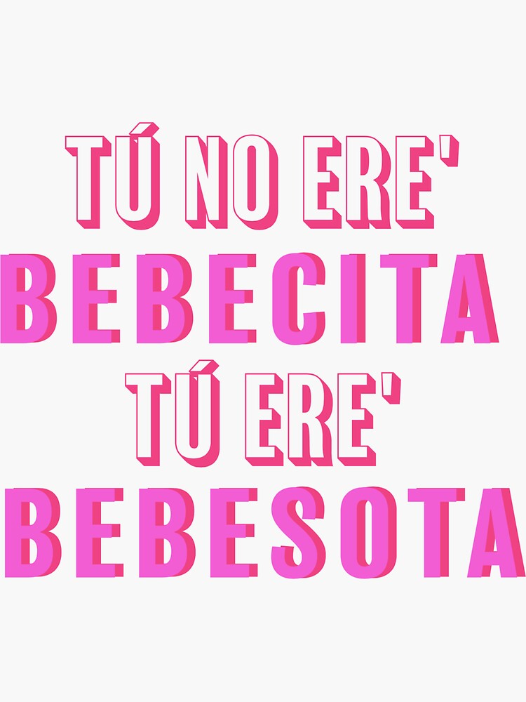 "Bad bunny lyrics" Sticker for Sale by valeria31 Redbubble