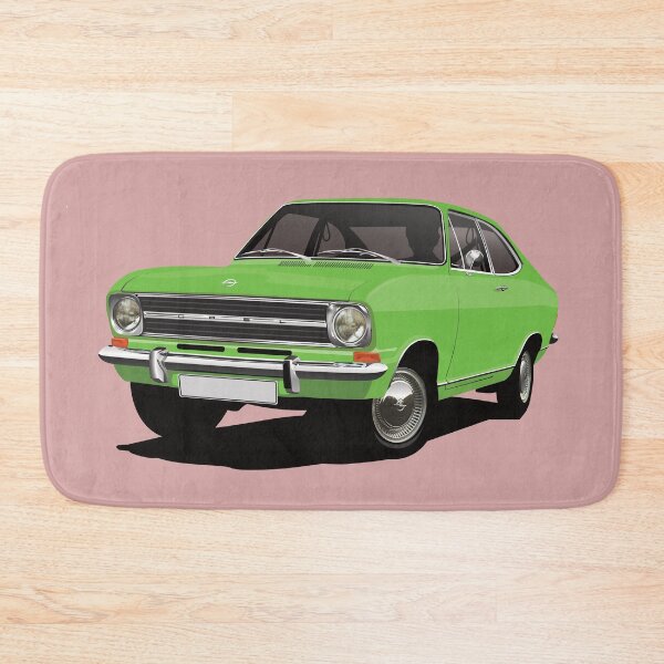 Item preview, Green Kadett B coupe - illustration designed and sold by knappidesign.