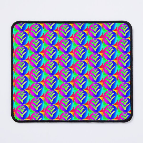 Item preview, blue abstract vivid color pattern designed and sold by lausn.