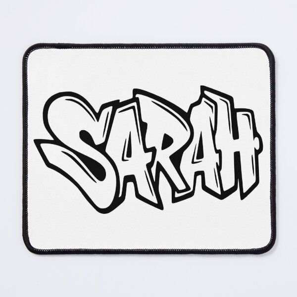 Item preview, Sarah - Graffiti Name Design designed and sold by NameThatShirt.