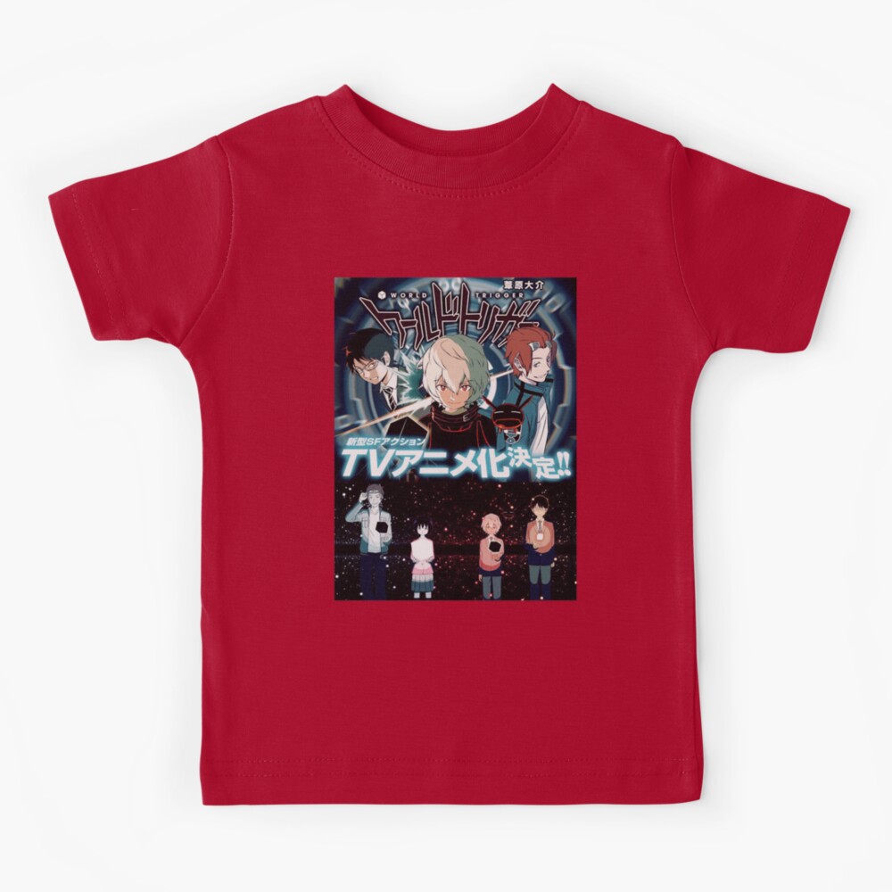 World Trigger Anime Kids T-Shirt for Sale by Anime Store