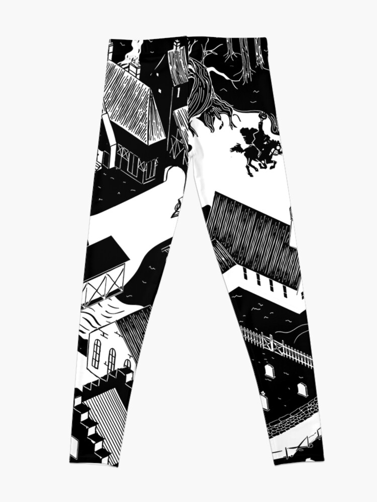 Alternate view of Sleepy Hollow by Tim Burton Leggings