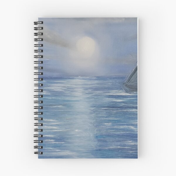 Item preview, Nightly Sails oil painting by Tabitha kremesec designed and sold by Tabitha Kremesec.