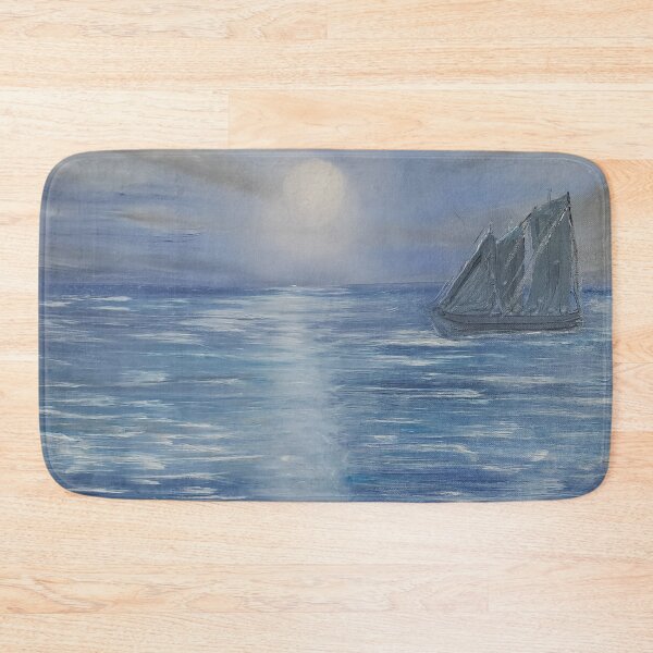 Item preview, Nightly Sails oil painting by Tabitha kremesec designed and sold by Tabitha Kremesec.