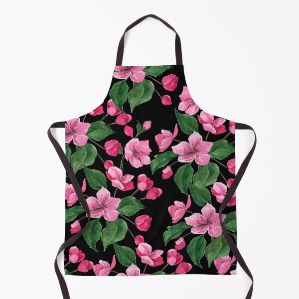 Item preview,  Pink Floral Cherry Blossom Pattern With Lush Leaves designed and sold by DEC02.