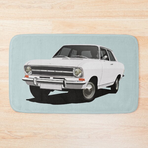 Item preview, White Kadett B  Sedan - illustration designed and sold by knappidesign.