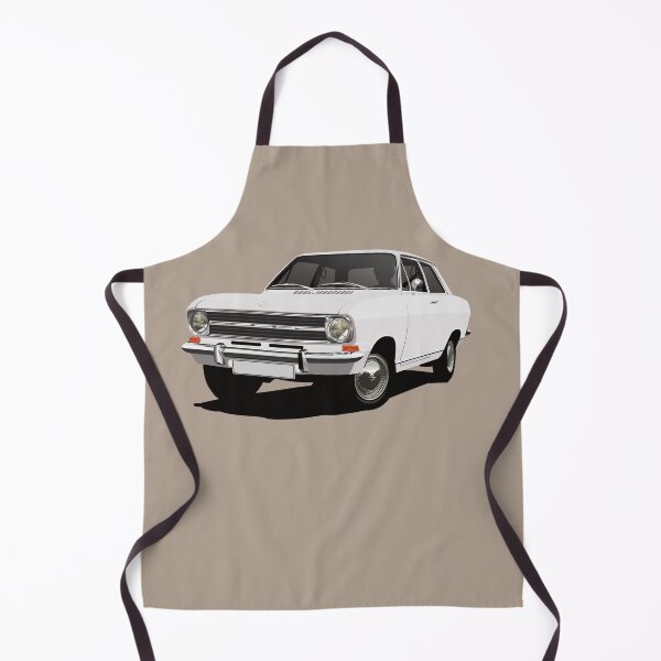 Item preview, White Kadett B  Sedan - illustration designed and sold by knappidesign.