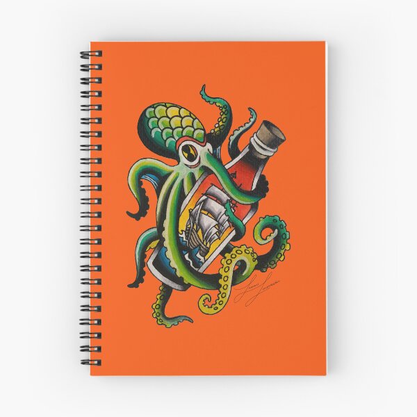 Item preview, American Traditional Octopus designed and sold by ltlinenbroker.