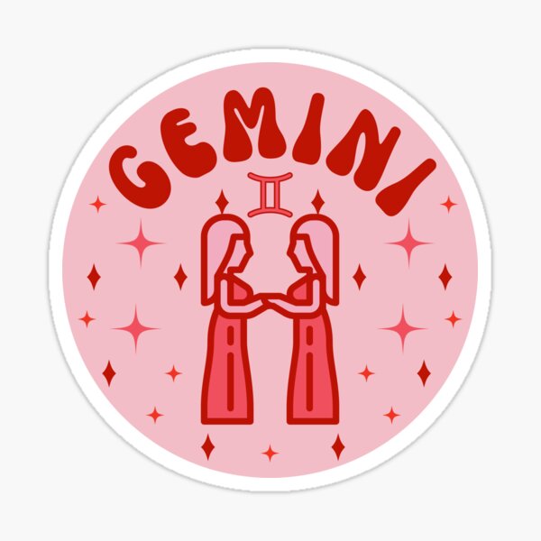 Item preview, Gemini Zodiac Sign designed and sold by groovyfolk.