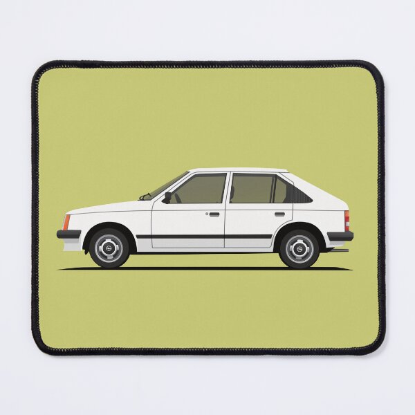 Item preview, Kadett D - Astra Mk1 - white illustration designed and sold by knappidesign.