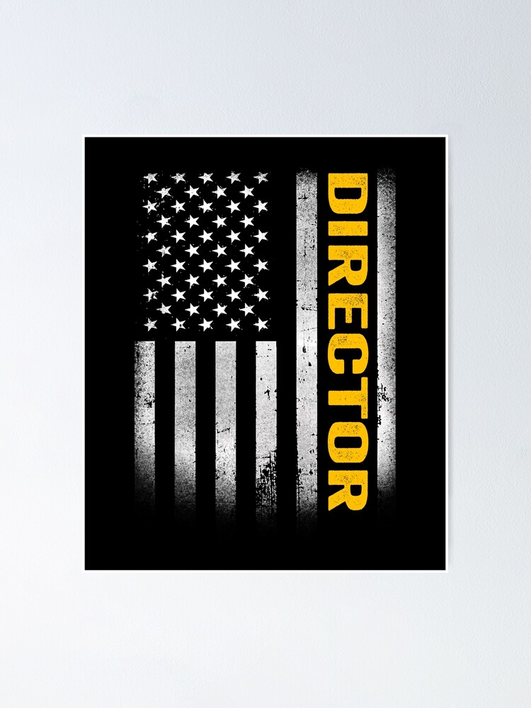 "director Dad American Flag, Vintage USA director American Flag, director Dad Mens Womens Girls