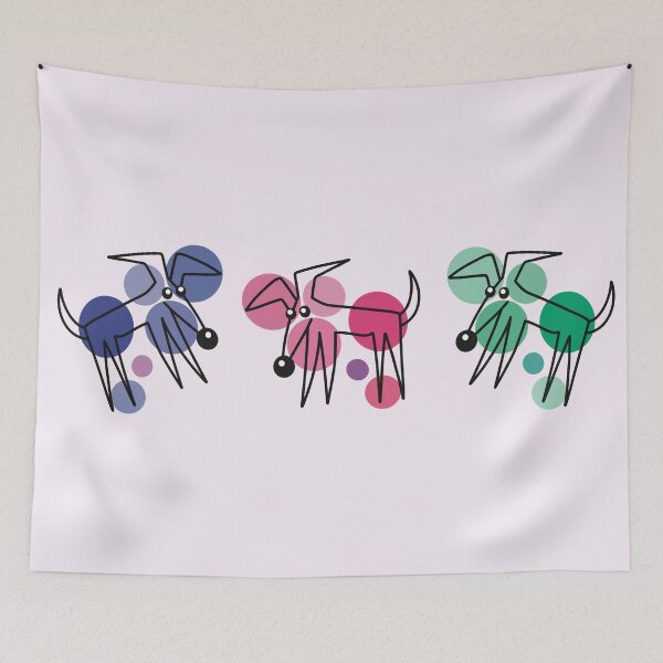 Item preview, Spotty Whippet Dog designed and sold by HayleyHalo.