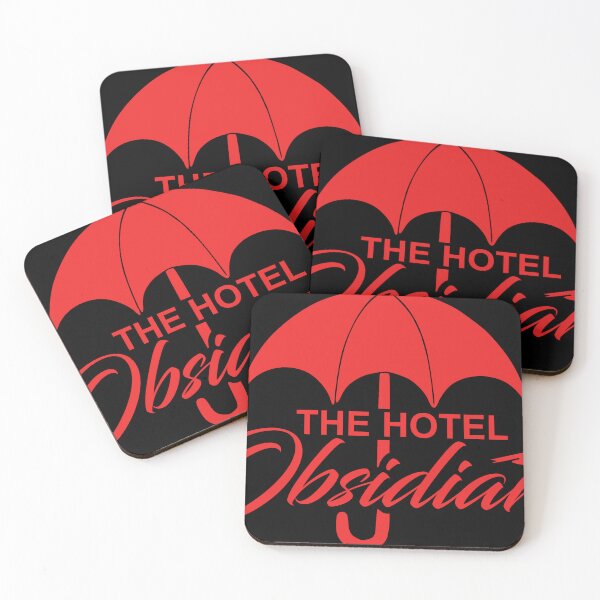 Item preview, Umbrella Academy Hotel Obsidian Mashup designed and sold by ThomasKadmon.
