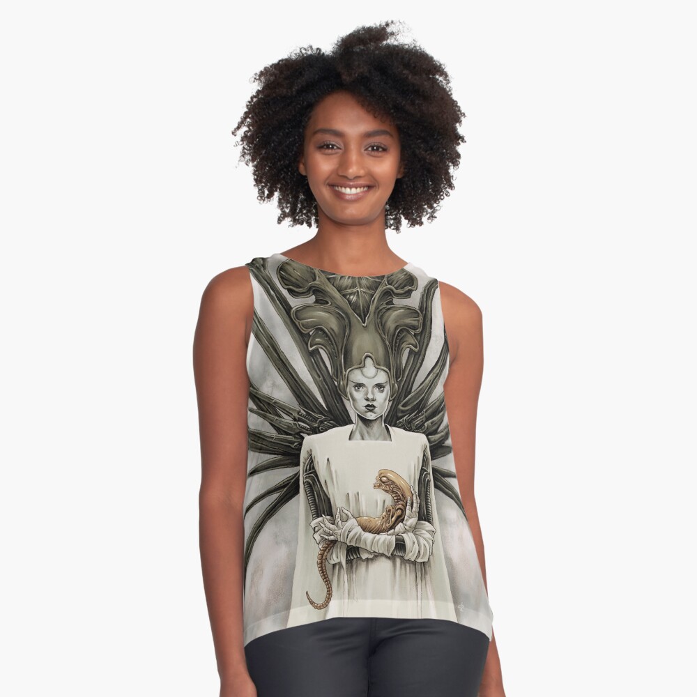 Item preview, Sleeveless Top designed and sold by gengiskahn.