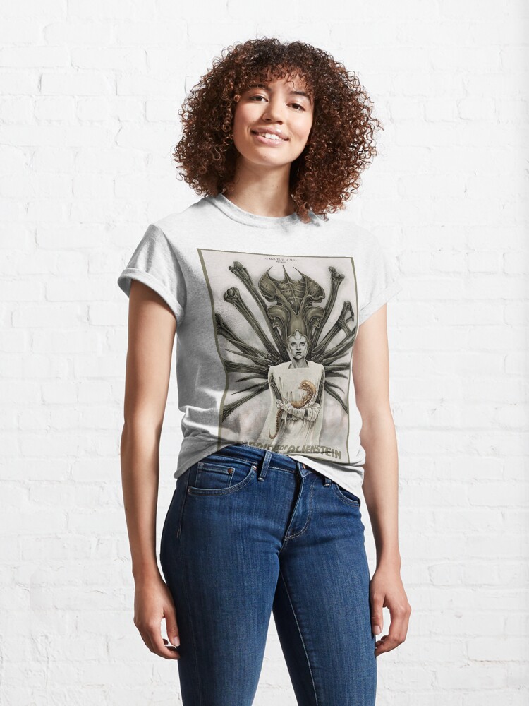 Thumbnail 4 of 7, Classic T-Shirt, The bride of Alienstein designed and sold by Grégory Lê.