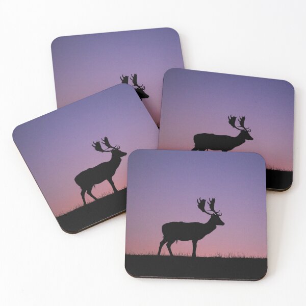Item preview, Deer in the sunset designed and sold by wolfgangrainer.