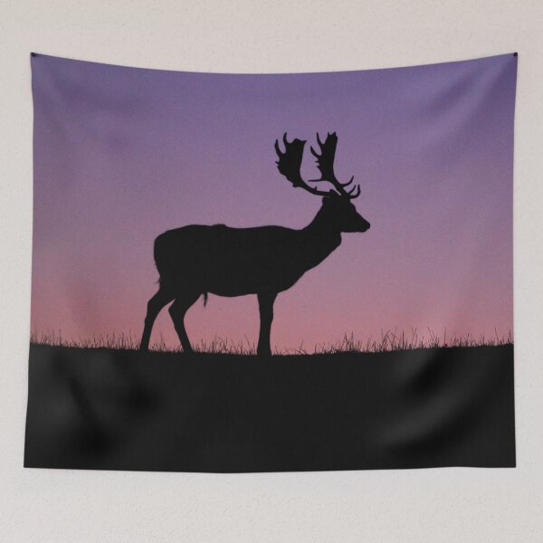 Item preview, Deer in the sunset designed and sold by wolfgangrainer.