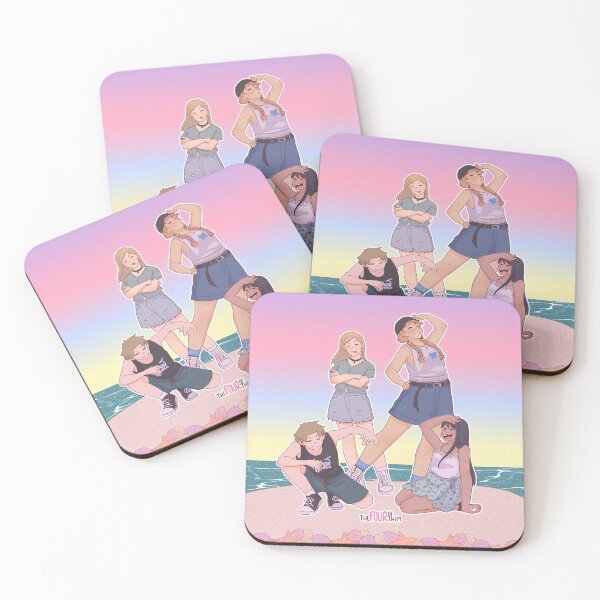 Item preview, Copia de The mini four-beach (sunset 1 ver) designed and sold by Mai Hirschfeld.