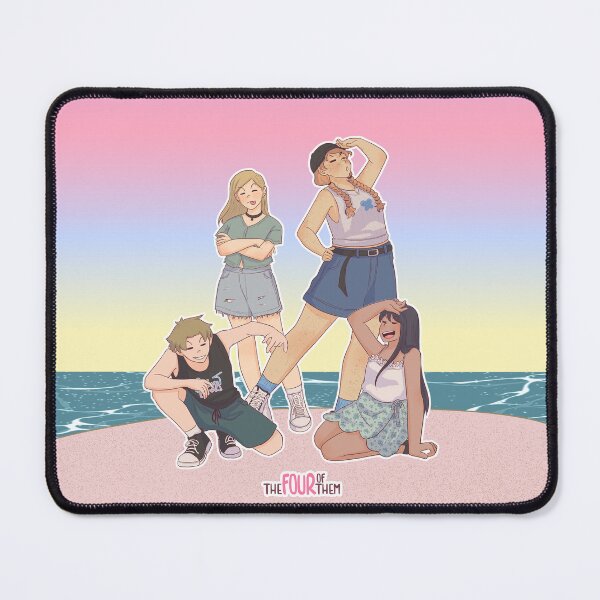 Item preview, Copia de The mini four-beach (sunset 1 ver) designed and sold by Mai Hirschfeld.