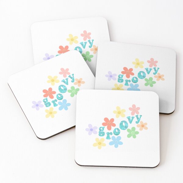 Item preview, groovy flowers designed and sold by annielettering.