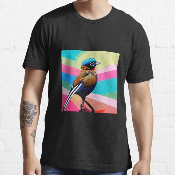Psychedelic Bird #1 | Colourful | Trippy | Stoned Essential T-Shirt