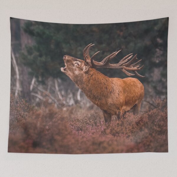 Item preview, Deer roaring designed and sold by wolfgangrainer.