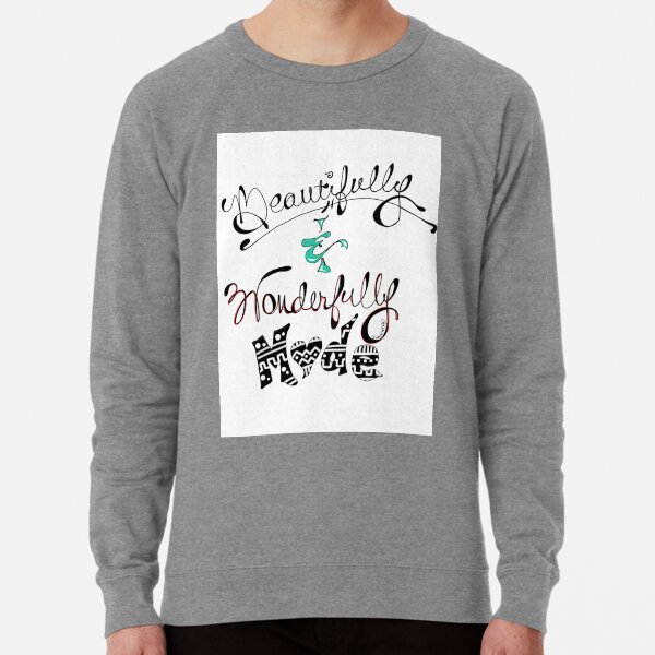 Beautifully and Wonderfully made Lightweight Sweatshirt