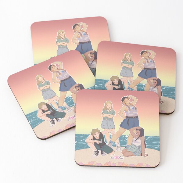Item preview, Copia de The mini four-beach (sunset 2 ver) designed and sold by Mai Hirschfeld.