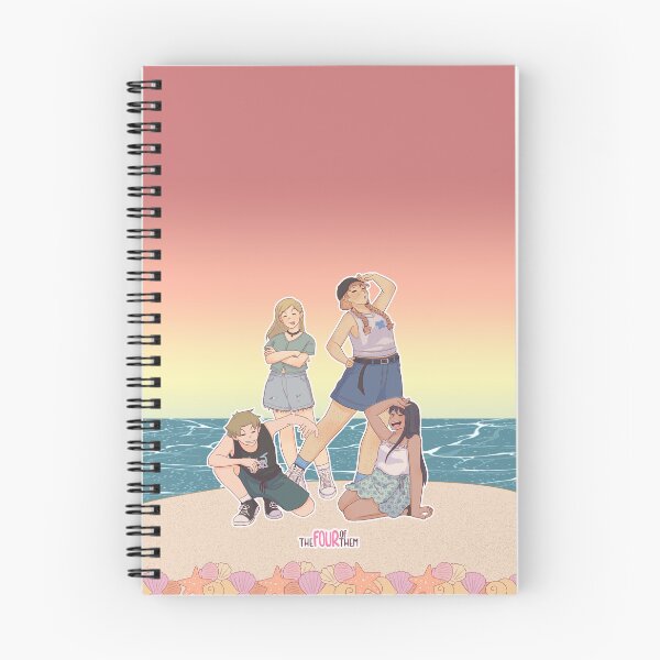 Item preview, Copia de The mini four-beach (sunset 2 ver) designed and sold by Mai Hirschfeld.